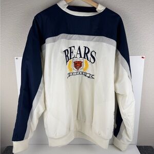 LOGO 7 Bears Navy and Cream Crewneck Sweater
